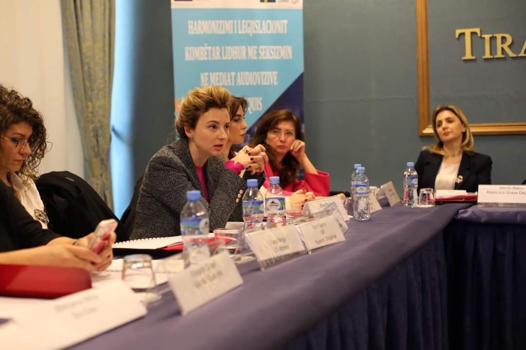 On February 22, 2023, a Round Table was held, as part of the project “Harmonization of national legislation related to sexism in audiovisual media with the EU acquis”