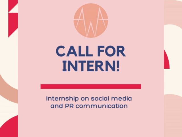 Call for Application internship, Social media and PR communication.