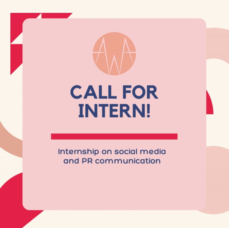 Call for Application internship, Social media and PR communication.